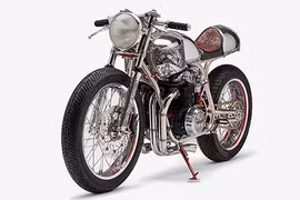 Cận cảnh môtô Honda CB550 “xăm rồng phượng” cực độc