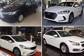 Chọn xe sedan hạng C số sàn giá từ 500 triệu tại VN