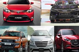Top xe ôtô bán chạy nhất Việt Nam đầu năm 2018