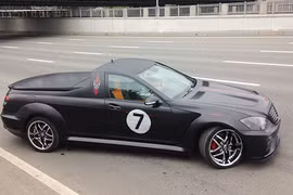 “Soi” bán tải Mercedes-Benz S-Class cực chất tại Nga