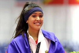 Hot girl Taekwondo đẹp nao lòng khiến khán giả SEA Games phát sốt