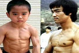 Bất ngờ với cậu bé 7 tuổi có cơ bắp cuồn cuộn