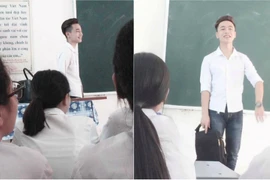 Dân mạng phát sốt vì thầy trợ giảng tiếng Hàn tại Bắc Giang