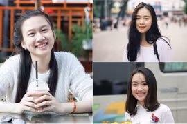 Ảnh đời thường của 3 nữ sinh đón tiếp nguyên thủ nổi tiếng