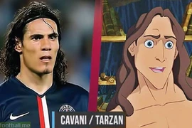 Top 10 sao bóng đá giống hệt nhân vật hoạt hình 