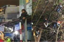 Thanh niên đùa giỡn với tử thần ngày đầu năm mới 2018