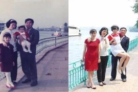 Dân mạng thi nhau khoe ảnh gia đình ngày ấy - bây giờ thật cảm động