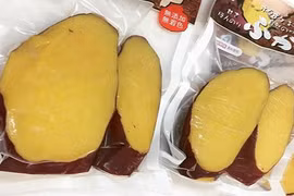 Khoai lang Nhật 500 ngàn một củ, chị em chia nhau từng lát