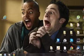 Dân mạng khoe hình desktop máy tính "quan trọng vẫn là ở thần thái"