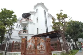 Biệt thự 220m2 toàn gỗ óc chó sang trọng tại Hà Nội