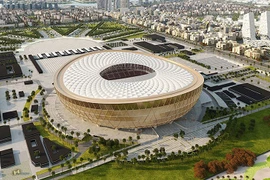 Bên trong sân vận động dát vàng phục vụ World Cup 2022