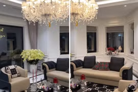 Cận cảnh biệt thự sang trong của Á hậu Huyền My 