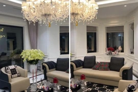 Cận cảnh biệt thự sang trong của Á hậu Huyền My 