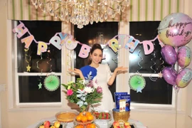 Vợ chồng Mai Thu Huyền sở hữu căn biệt thự 2 tầng bề thế