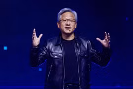 CEO Nvidia Jensen Huang đang tiến tới mốc tài sản 100 tỷ USD