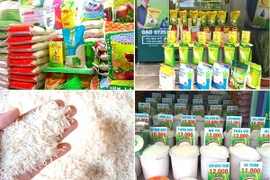 Giá gạo bán lẻ giảm nhẹ