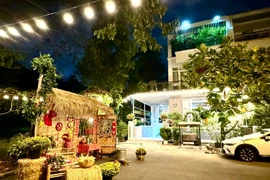 Cách trang trí Tết đặc biệt trong biệt thự 10 tỷ của Trịnh Kim Chi 