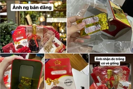 Tá hỏa loạt giỏ quà Tết "dở khóc dở cười"
