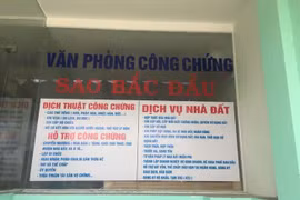 2 lưu ý phân biệt văn phòng công chứng thật, giả 