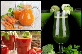 6 loại nước ép rau củ giúp láng mịn, căng bóng