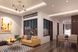 Thiết kế cực đẹp cho căn hộ 58m2 của gia chủ Hà Nội