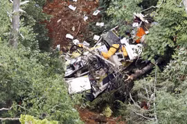 Rơi trực thăng cứu hộ ở Nhật, ít nhất 8 người chết