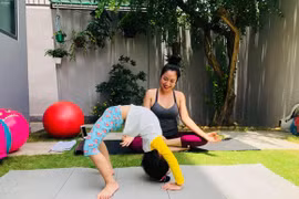 Ngắm khu vườn trong biệt thự trồng đủ loại rau củ của Ốc Thanh Vân