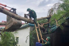 Thanh Hóa: Nhiều nhà dân ở huyện miền núi bị tốc mái do giông lốc