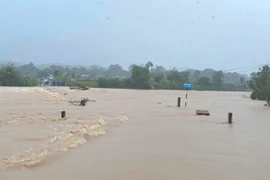 Mưa lớn gây ngập úng cục bộ ở Hà Tĩnh