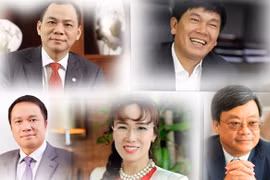 Tài sản của top 10 tỷ phú Việt Nam bốc hơi 3,7 tỷ USD trong 6 tháng