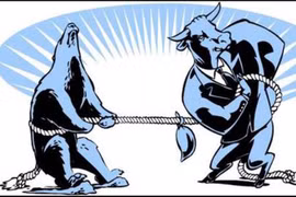 Cổ phiếu thực phẩm bứt phá, VN-Index giằng co rồi tăng nhẹ 0,45% trong phiên 16/4