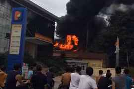 Nổ lớn tại trạm biến áp 110KV, TP Bắc Ninh mất điện diện rộng