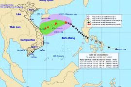 Bão số 13 diễn biến phức tạp, không được phép chủ quan