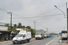 Tiền Giang: Công ty Tín Hiệu trúng thầu đèn chiếu sáng tuyến QL50 hơn 9 tỷ