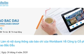 Sao Bắc Đẩu thừa nhận gian lận khiến World Bank cấm vận 7 năm?