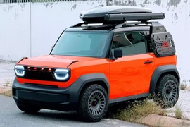 Cận cảnh VinFast VF3 được độ độc lạ 