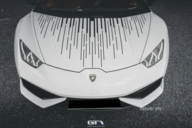 Lamborghini Huracan Đắk Lắk được thay áo mới siêu chất