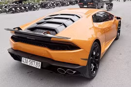 Đại gia Hà Nội tậu Lamborghini Huracan biển sảnh rồng Đà Nẵng