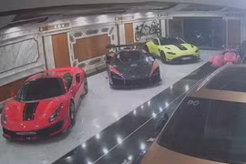 Ngắm dàn siêu xe trăm tỷ của đại gia Hoàng Kim Khánh