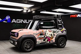 Xem chiếc xe VinFast VF3 được độ cực ngầu ở Sài Gòn 