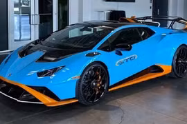 Siêu xe Lamborghini Huracan STO mới gần 30 tỷ đồng đang về Việt Nam