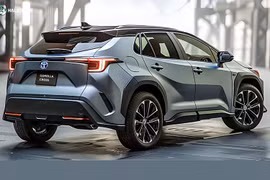 Toyota Corolla Cross 2026 hé lộ thiết kế mới