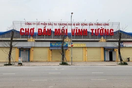 Cận cảnh dự án Chợ đầu mối Vĩnh Tường liên quan tới Hậu pháo 