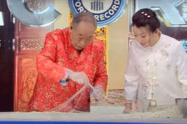 Sợi mì mỏng tới 0,18 mm lập Kỷ lục Guinness thế giới