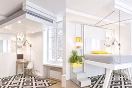 Những chiếc giường thông minh chủ nhà nào nhìn cũng mê tít