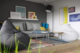 Học lỏm cách thiết kế tối ưu cho căn hộ 34m2 