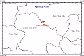 Lại xảy ra động đất gần thủy điện Sông Tranh 2