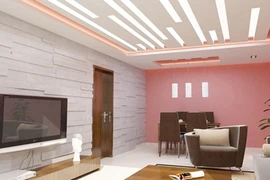 10 mẫu trần thạch cao tuyệt đẹp cho nhà phố 