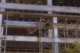 Dự án Công ty Sao Mai rơi thanh sắt làm chết người