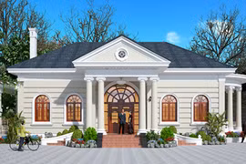 Hút hồn 10 mẫu nhà cấp 4 cổ điển đẹp khó cưỡng